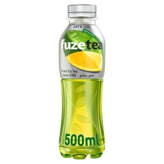 FuzeTea Lemon Zero zelený ledový čaj 500ml