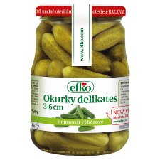 efko Cucumbers Delikates 3-6 cm 670g