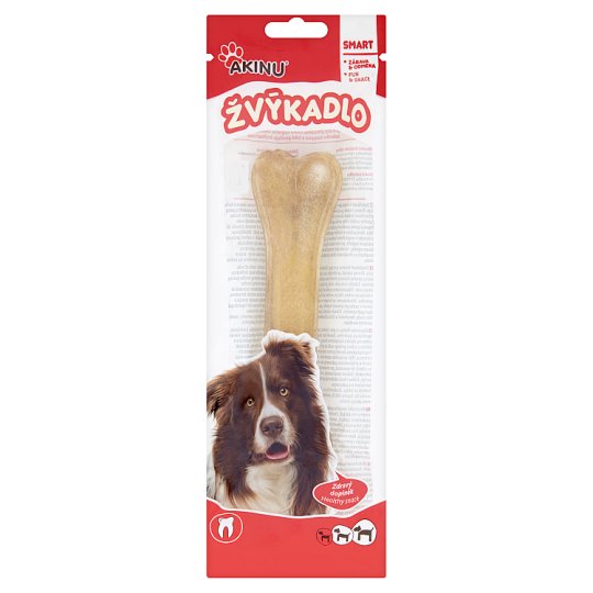 Akinu Žvýkadlo kost žvýkací přírodní 16 cm 1 ks