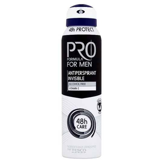 Tesco Pro Formula For Men Invisible antiperspirant deodorant 150ml