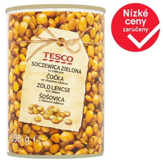 Tesco Čočka ve slaném nálevu 390g