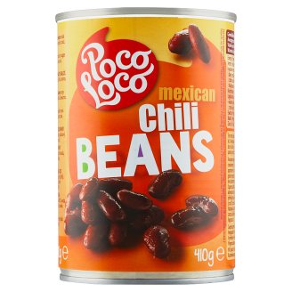 Poco Loco Červené fazole kidney v mexické omáčce 410g
