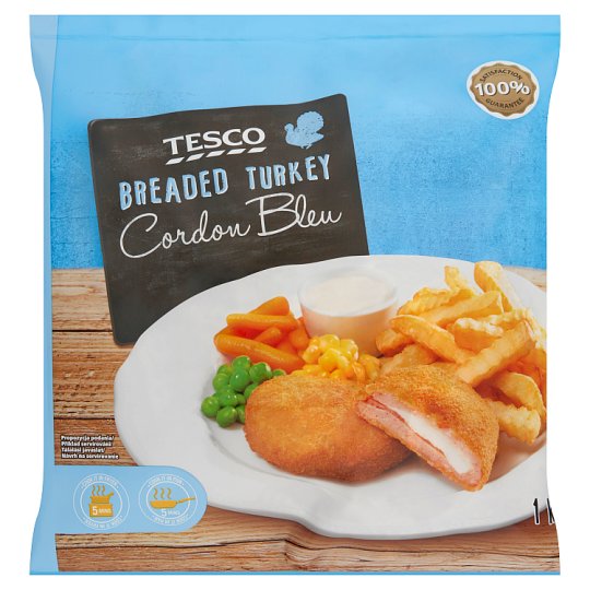Tesco Krůtí cordon bleu 1kg