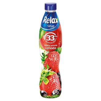 Relax Sirup jablko aronie jahoda 700ml