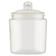 Tesco Glass Cookie Jar 900 ml