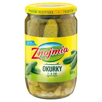 Znojmia Okurky 7-9 cm 680g