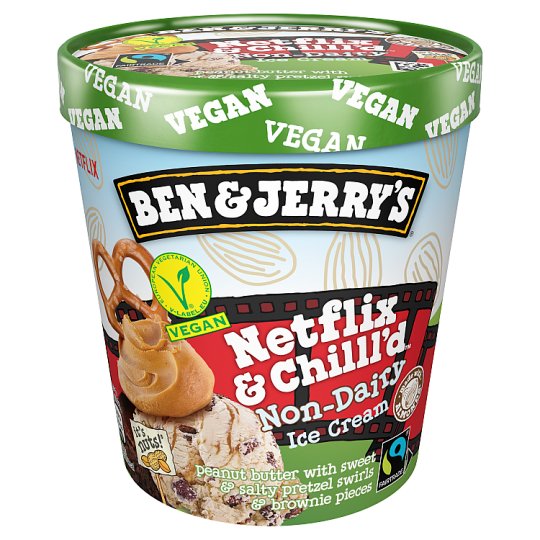 Ben & Jerry's NonDairy Netflix and Chilled Ice Cream 465ml Tesco