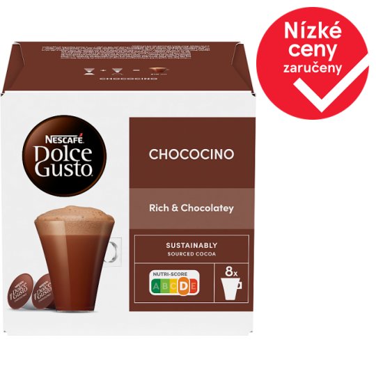 NESCAFÉ® Dolce Gusto® Chococino - čokoládový nápoj - 16 kapslí v balení