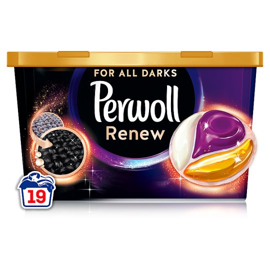 Perwoll Renew Black Caps Detergent 19 Washes 275.5g Tesco Groceries