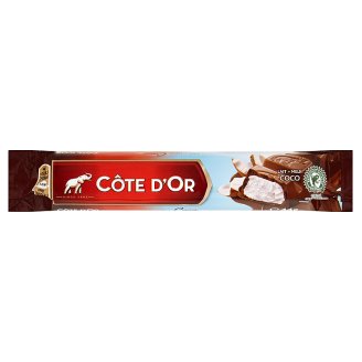 Côte d'Or Mléčná čokoládová tyčinka s kokosovou náplní 44g