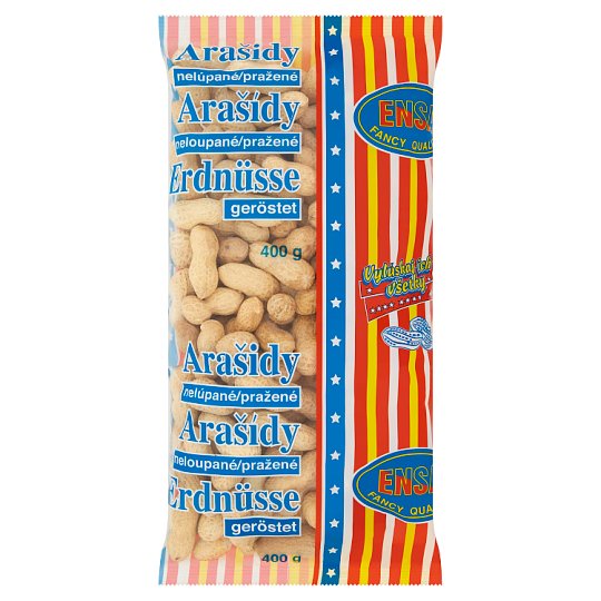 Ensa Arašídy neloupané pražené 400g