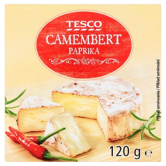 Tesco Camembert paprika 120g