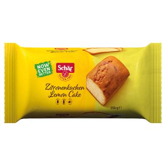 Schär Lemon Cake jemné pečivo bez lepku s citrónovou příchutí 250g