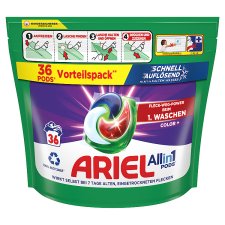 Ariel All-in-1 PODS, Kapsle Na Praní Color+ 36 Praní