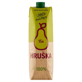 RIO FRESH 100% hrušková šťáva Williams lisovaná za studena 1l
