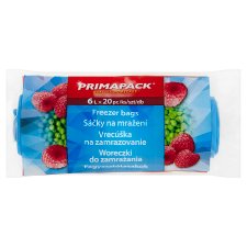 Primapack Freezer Bags 6L x 20 pcs