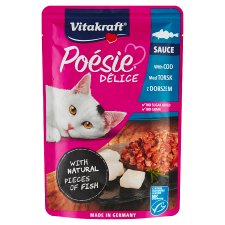 Vitakraft Poésie Délice Complete Feed for Adults Cats 85g