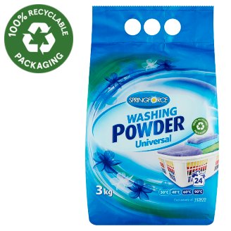 Springforce Universal prací prášek 24 praní 3kg