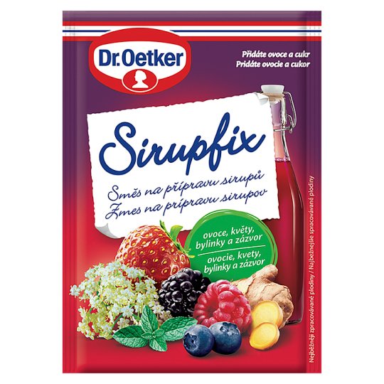 Dr. Oetker Sirupfix směs na přípravu sirupů 40g