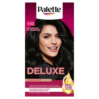 Schwarzkopf Palette Deluxe barva na vlasy Sytý Přirozeně Černý 900