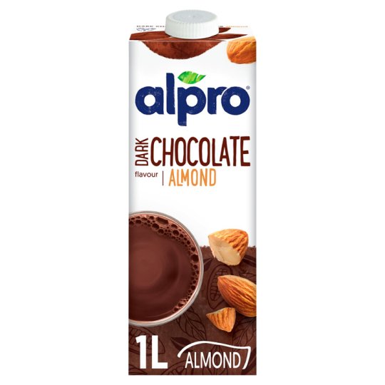 Alpro Almond Dark Choco 1L Tesco Groceries