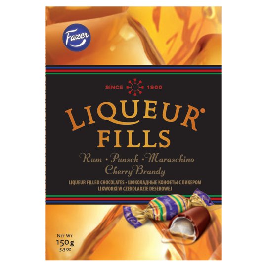 Fazer Liqueur filled Chocolates 150g Tesco Groceries
