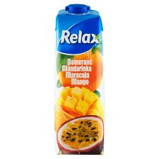 Relax Pomeranč mandarinka maracuja mango 1l