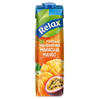 Relax Pomeranč mandarinka maracuja mango 1l