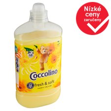 Coccolino Fresh & Soft Happy Yellow Concentrated Fabric Softener 68 Washes 1700ml