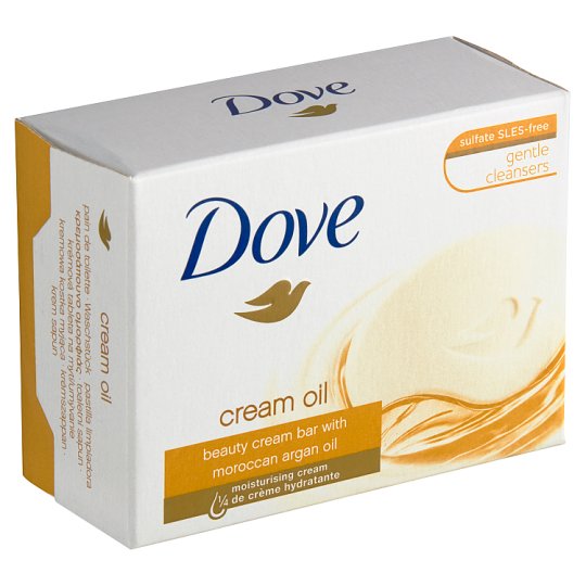 Dove Arganový olej Krémová tableta na mytí 100g