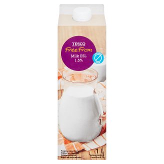 Tesco Free From Mléko polotučné 1,5% 1l