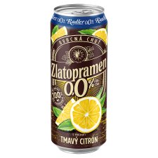 Zlatopramen Radler s příchutí tmavý citrón 0,5l