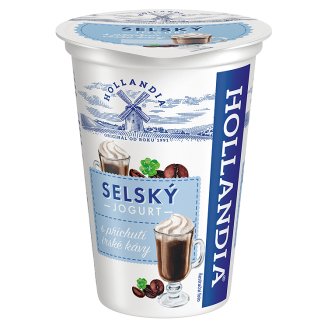 Hollandia Selský jogurt s příchutí irské kávy s kulturou BiFi 200g