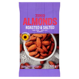 Tesco Mandle solené 100g