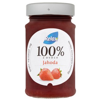 Relax 100% z ovoce jahoda 220g