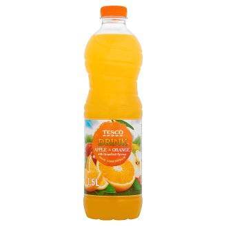 Tesco Nealkoholický nápoj jablečno-pomerančový s příchutí grapefruitu 1,5l