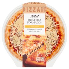 Tesco Pizza Quattro Formaggi 348g - Tesco Groceries