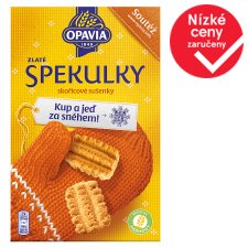 Opavia Golden Speculaas Cinnamon Biscuits 160g