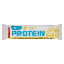 MaxSport Protein Bar Vanilla Flavour in White Icing 50g