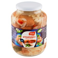 Viva Pickled Sausages Delicacies 1550g