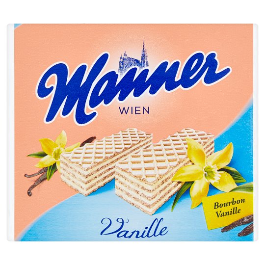 Manner Křupavé oplatky s vanilkovou náplní 75g