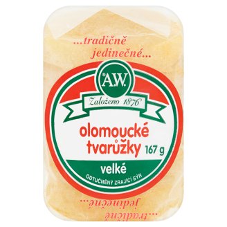 A.W. Olomoucké tvarůžky velké 167g