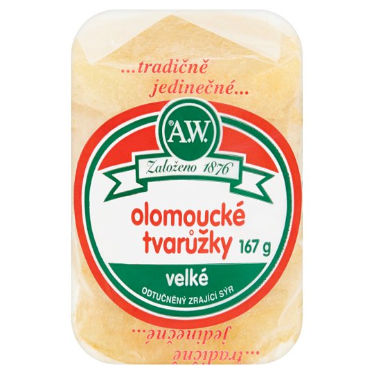 A.W. Olomoucké tvarůžky velké 167g