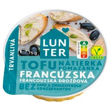 Lunter Tofu francouzská drožďová pomazánka 75g