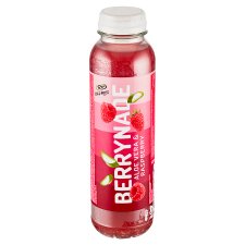 Rio Cold Press Nesycený vícedruhový ovocný nápoj s malinovým pyré s kousky aloe vera 400ml