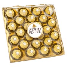 Ferrero Rocher Wafers with Milk Chocolate Coating and Crushed Hazelnuts 24 pcs 300g