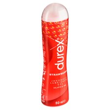 Durex Strawberry jahodový lubrikační gel 50ml
