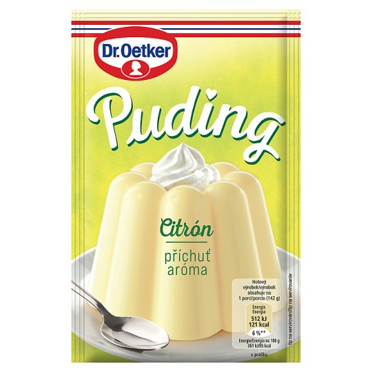 Dr. Oetker Pudding Flavor Lemon 38g