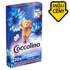 Coccolino Fresh Sky Scented Wipes for Dryer 20 pcs