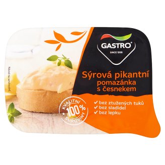 Gastro Sýrová pikantní pomazánka s česnekem 120g